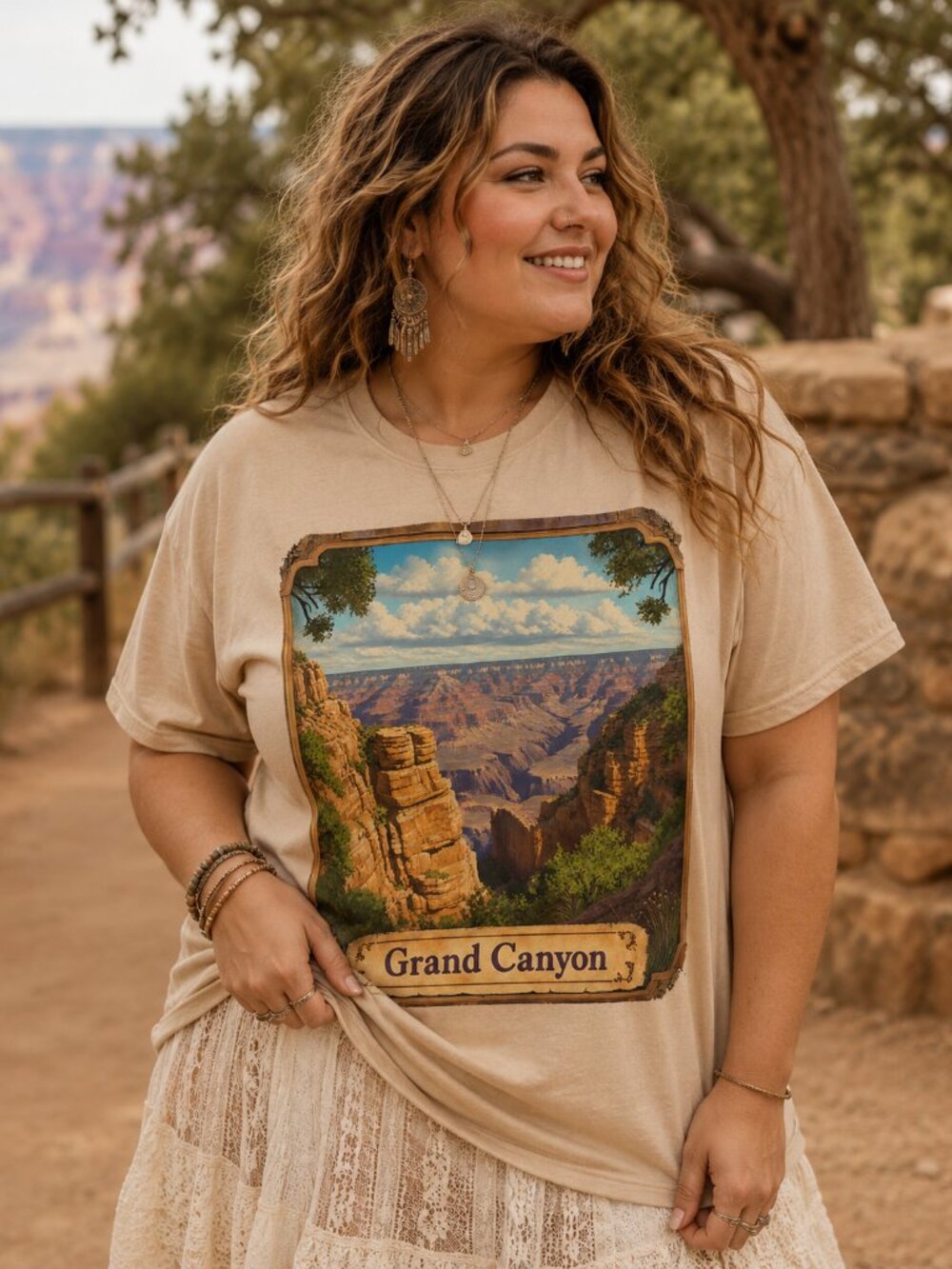 Grand Canyon HATMAN ORIGINALS T SHIRT TEE MADE IN USA